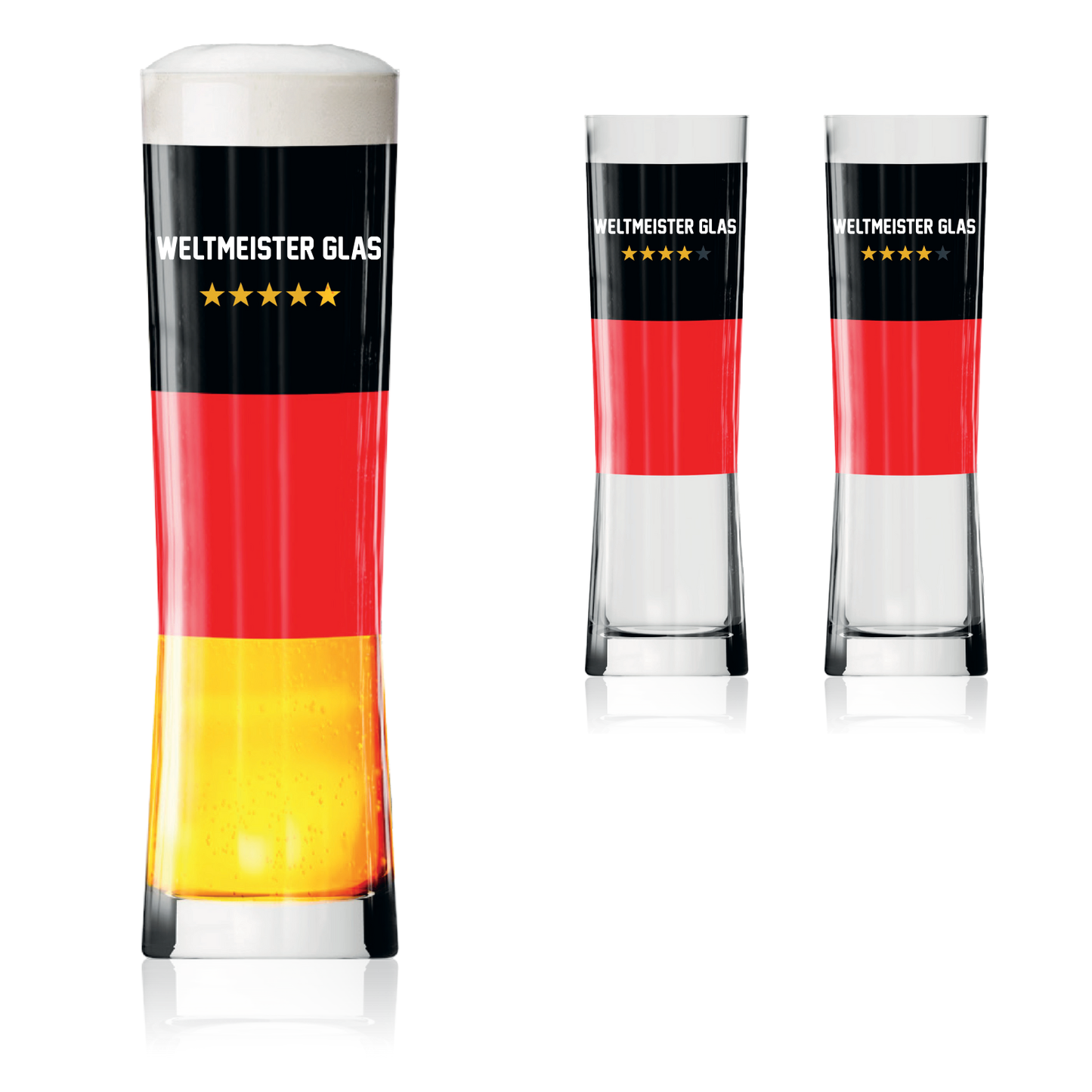 3er Bundle Bierglas FRESH - WM EDITION 2026